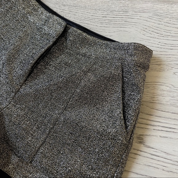 Gold Glitter Shorts - Picture 2 of 6